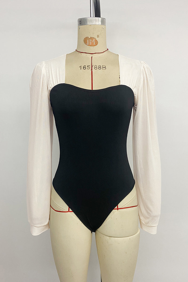 Elegant Long Sleeve Bodysuit