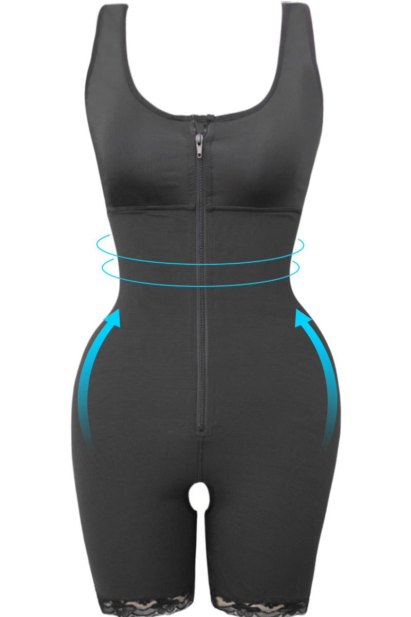 Zip Front Body Shapewear