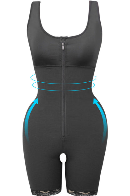 Zip Front Body Shapewear