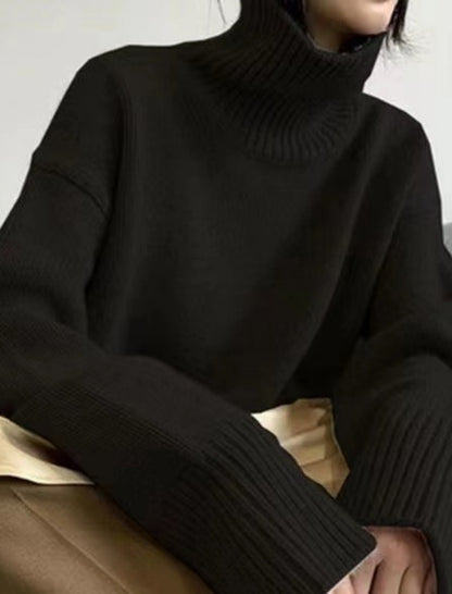 Cozy Turtleneck Pullover Sweater