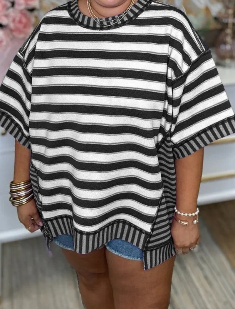 Patriotic Striped Tee