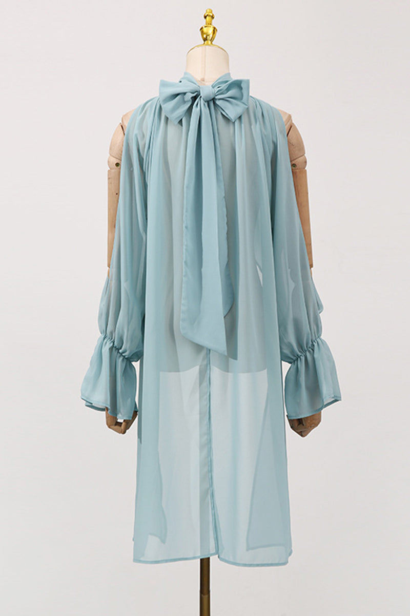 Dramatic Flowing Sleeve Blouse