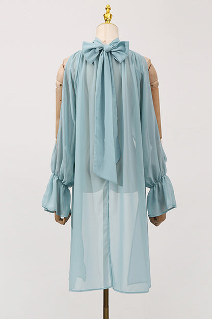 Dramatic Flowing Sleeve Blouse