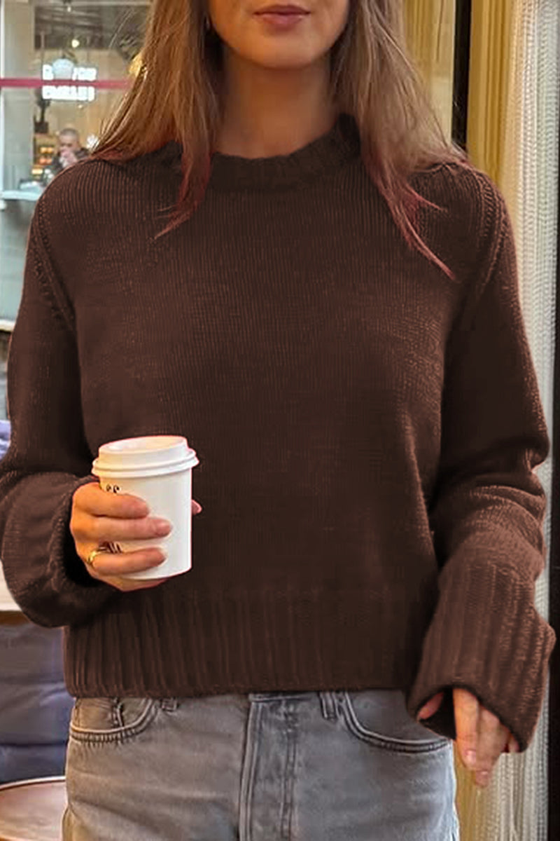 Cozy Ribbed Knit Sweater