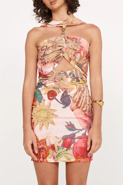 Artistic Cutout Design Casual Dress