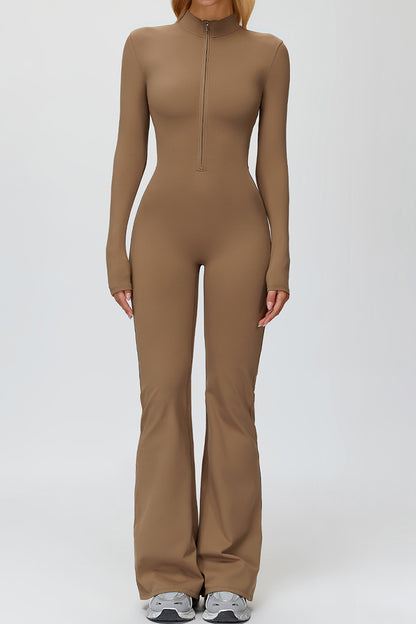 Sleek Zip-Front Jumpsuit