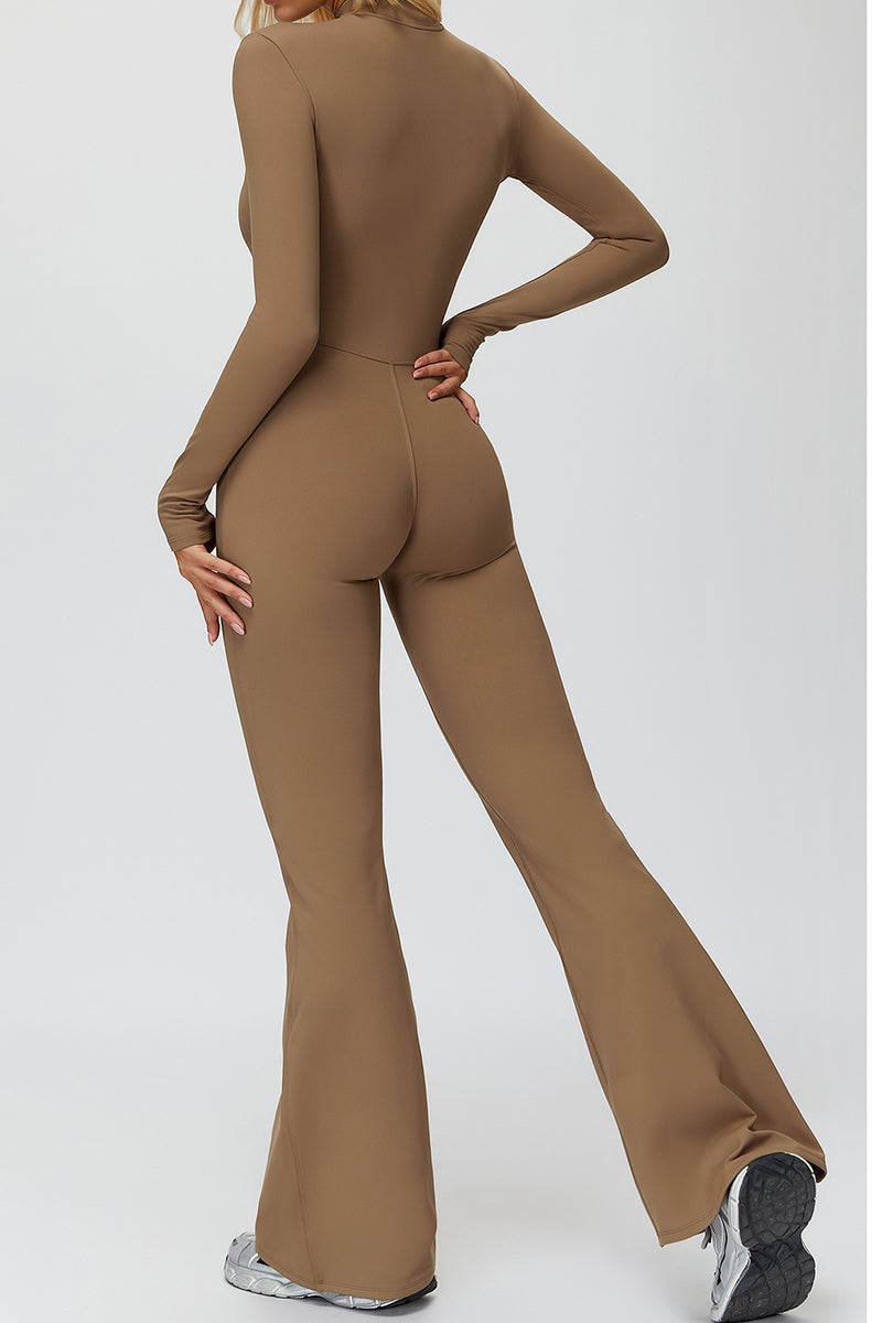 Sleek Zip-Front Jumpsuit