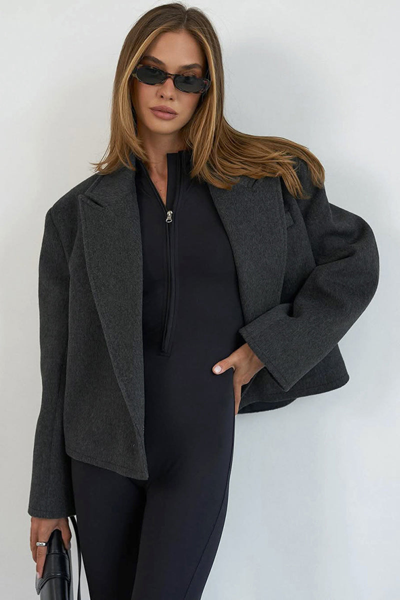 Modern Boxy Blazer Jacket