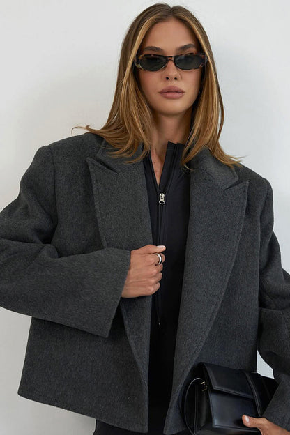 Modern Boxy Blazer Jacket