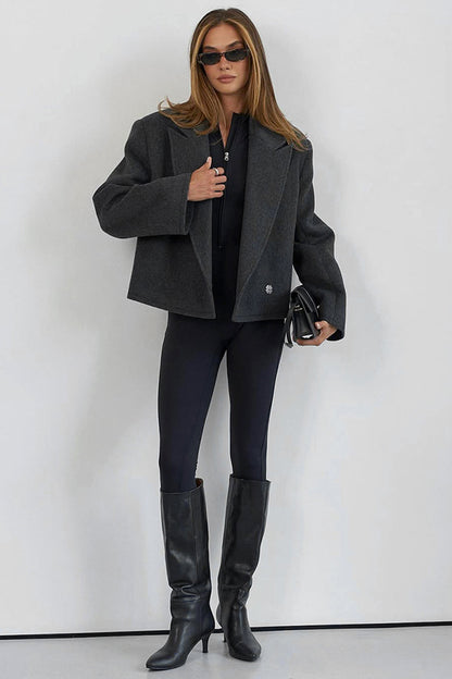 Modern Boxy Blazer Jacket