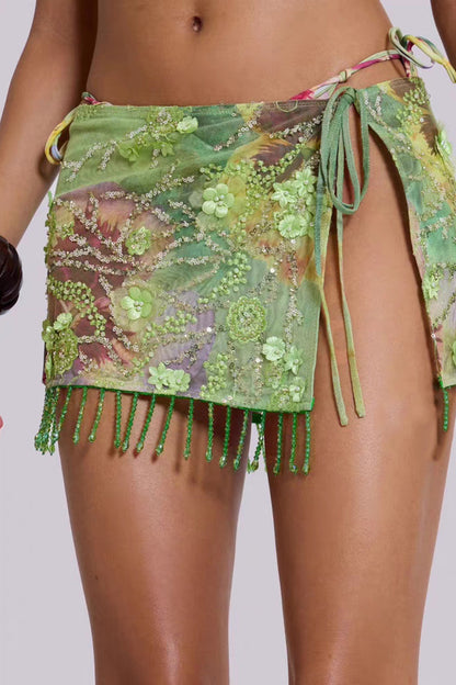 Tropical Triangle Bikini Set