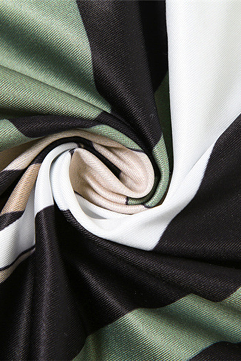 Swirl Pattern Halter Bodysuit