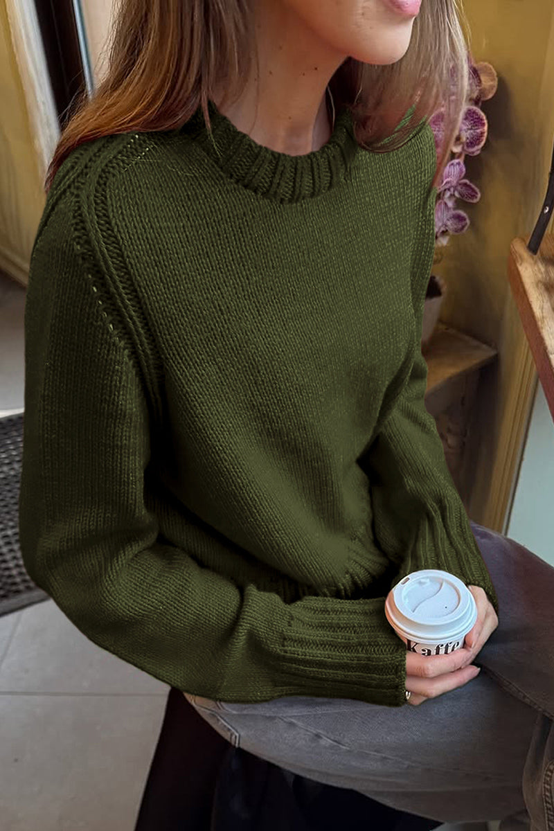 Cozy Ribbed Knit Sweater