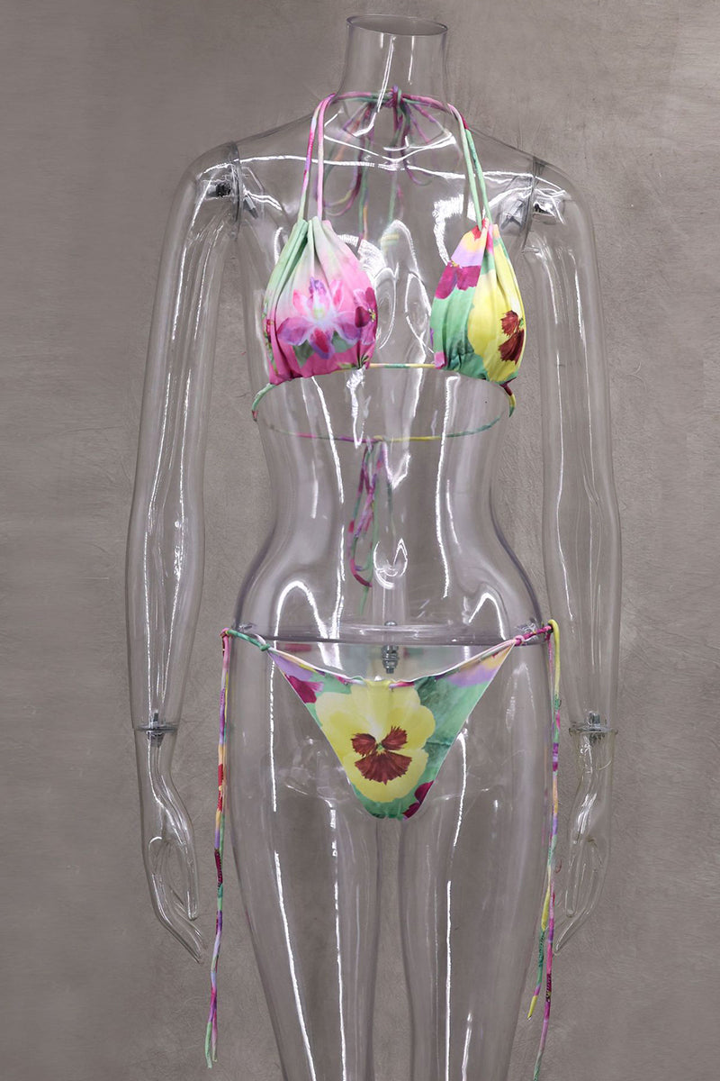 Tropical Triangle Bikini Set