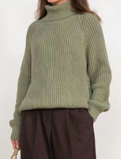 Cozy Ribbed Turtleneck Sweater