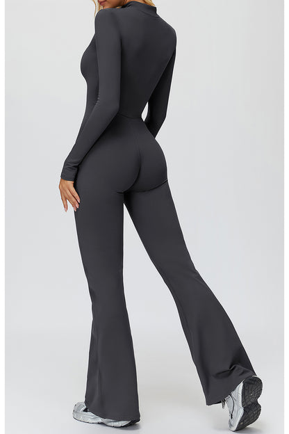 Sleek Zip-Front Jumpsuit