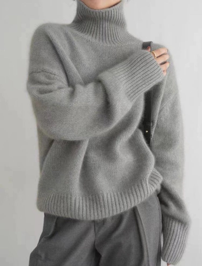 Cozy Turtleneck Pullover Sweater