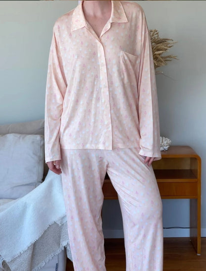 Printed Pajama Set