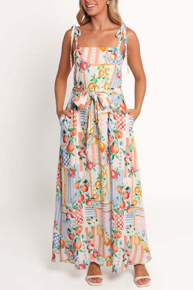 Vibrant Patchwork Sundress
