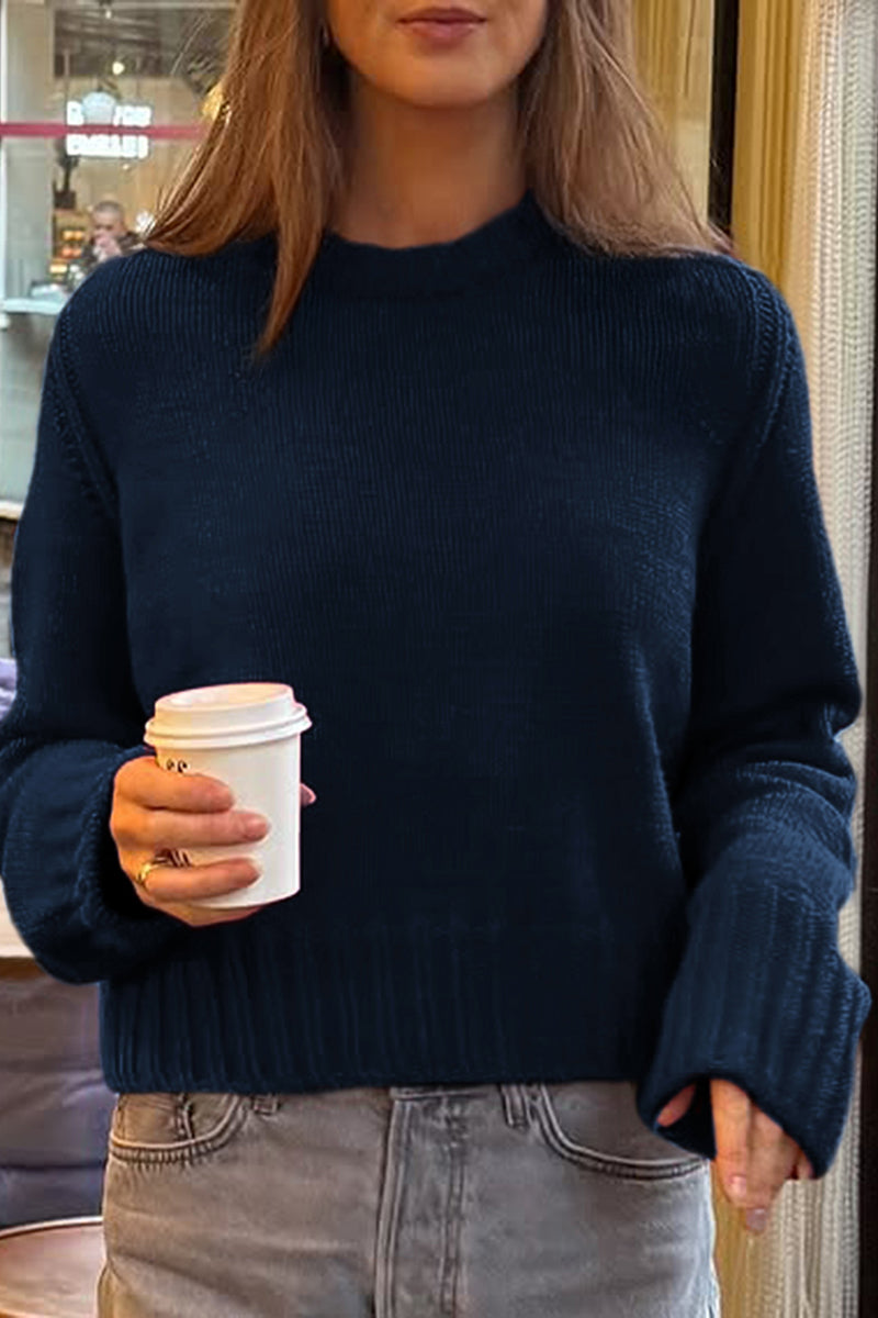 Cozy Ribbed Knit Sweater