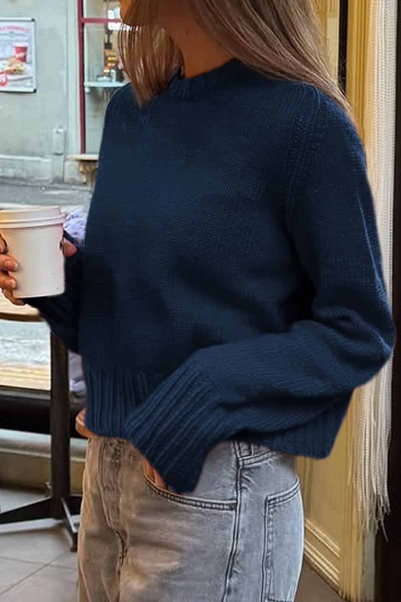 Cozy Ribbed Knit Sweater