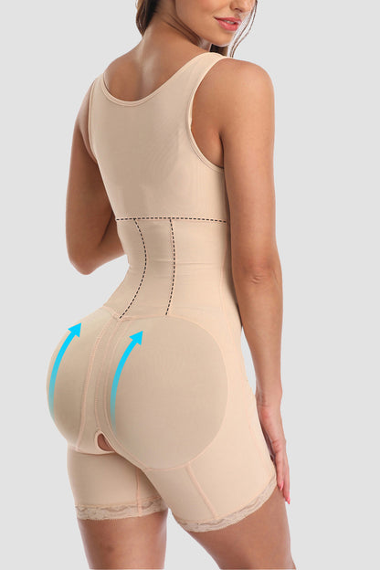 Zip Front Body Shapewear
