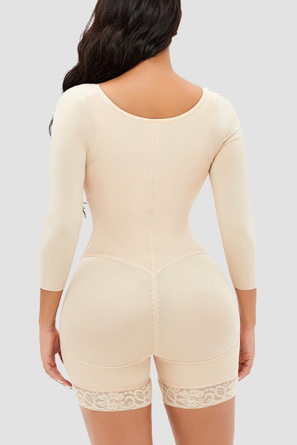 Zip-Front Sculpting Body Shaper