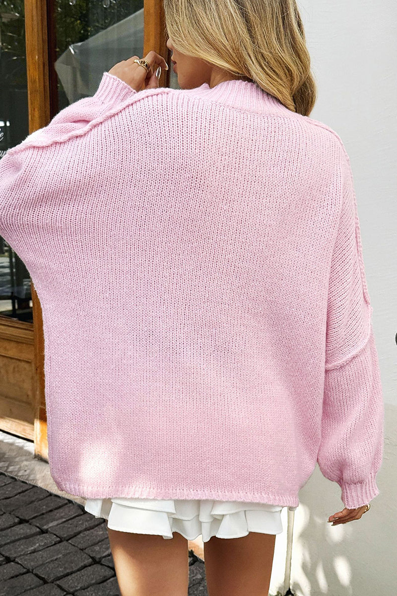Relaxed Fit Cozy Knit Sweater