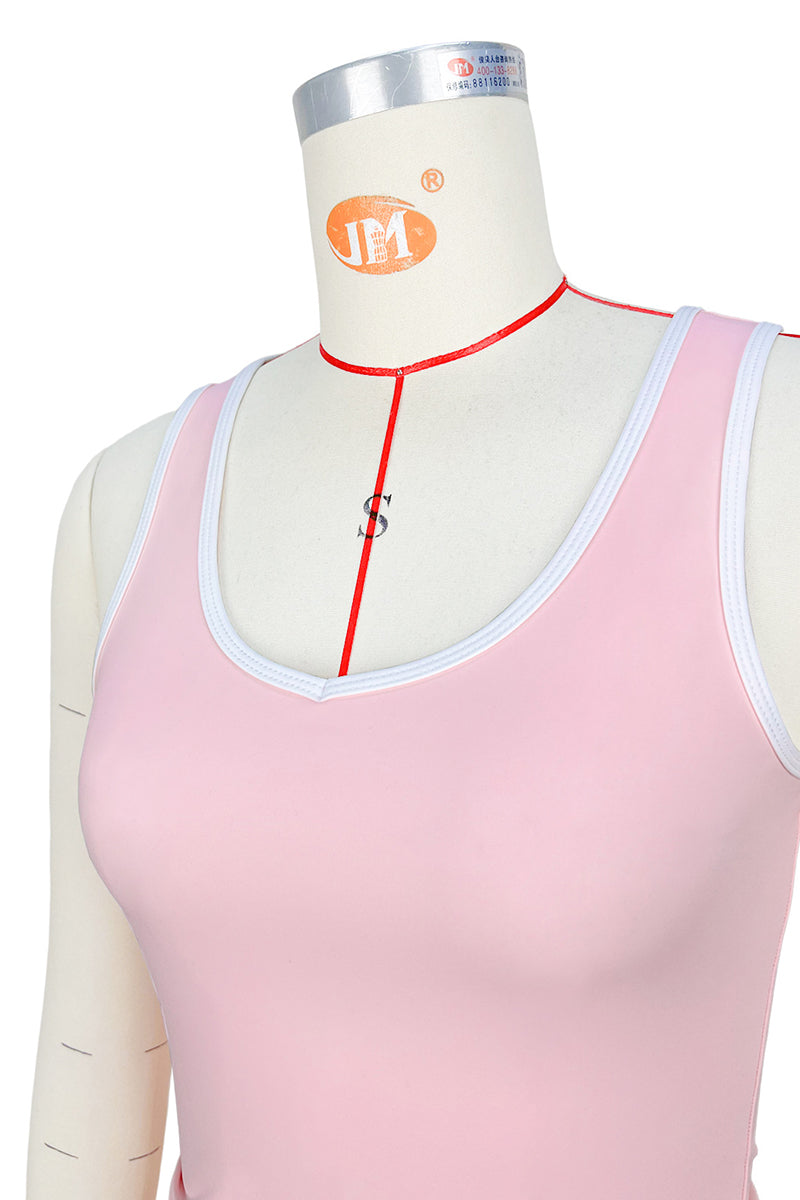 Scoop Neck Bodycon Jumpsuit