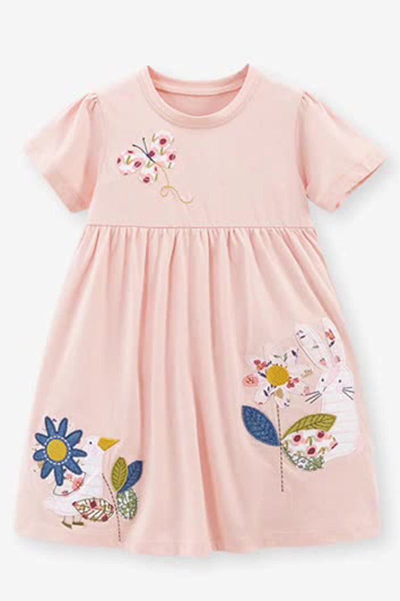 Animal Applique Dress (Kids)