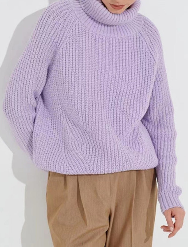 Cozy Ribbed Turtleneck Sweater