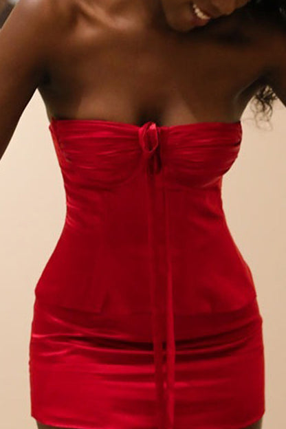 Ruched Tie Front Camisole