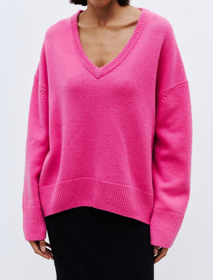 Oversized V-Neck Sweater