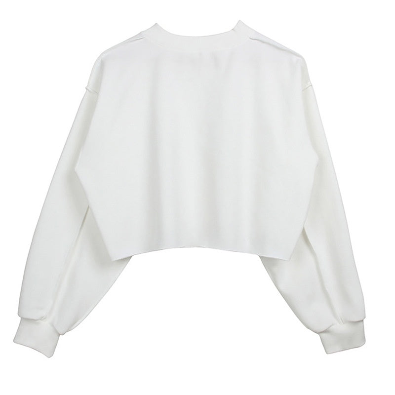 Cropped Oversized Top