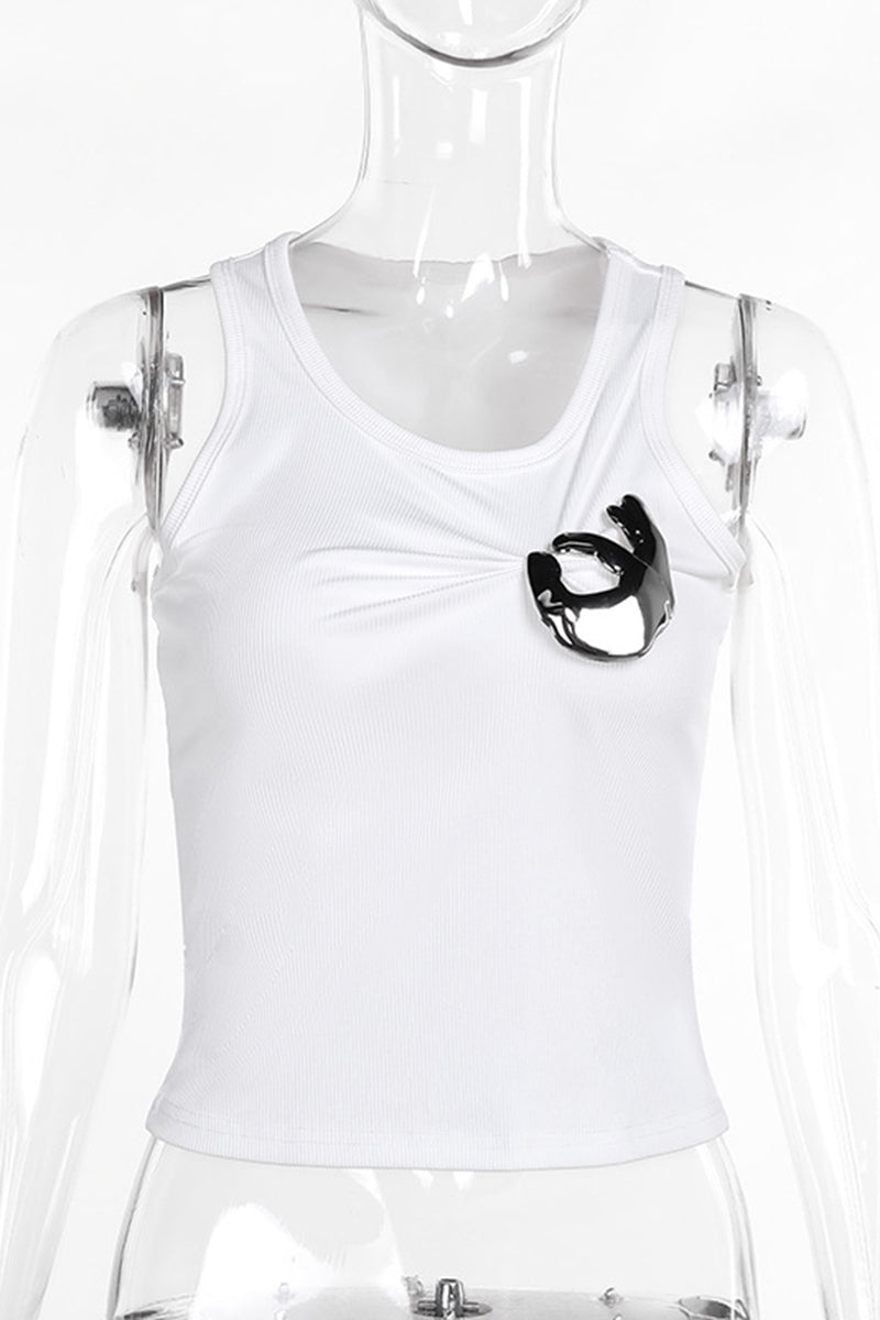 Statement Hand Detail Tank Top