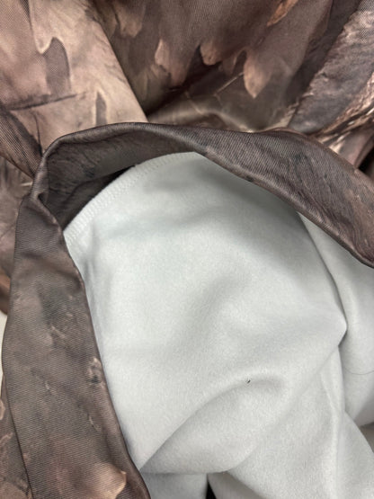 Oversized Camo Print Hoodie