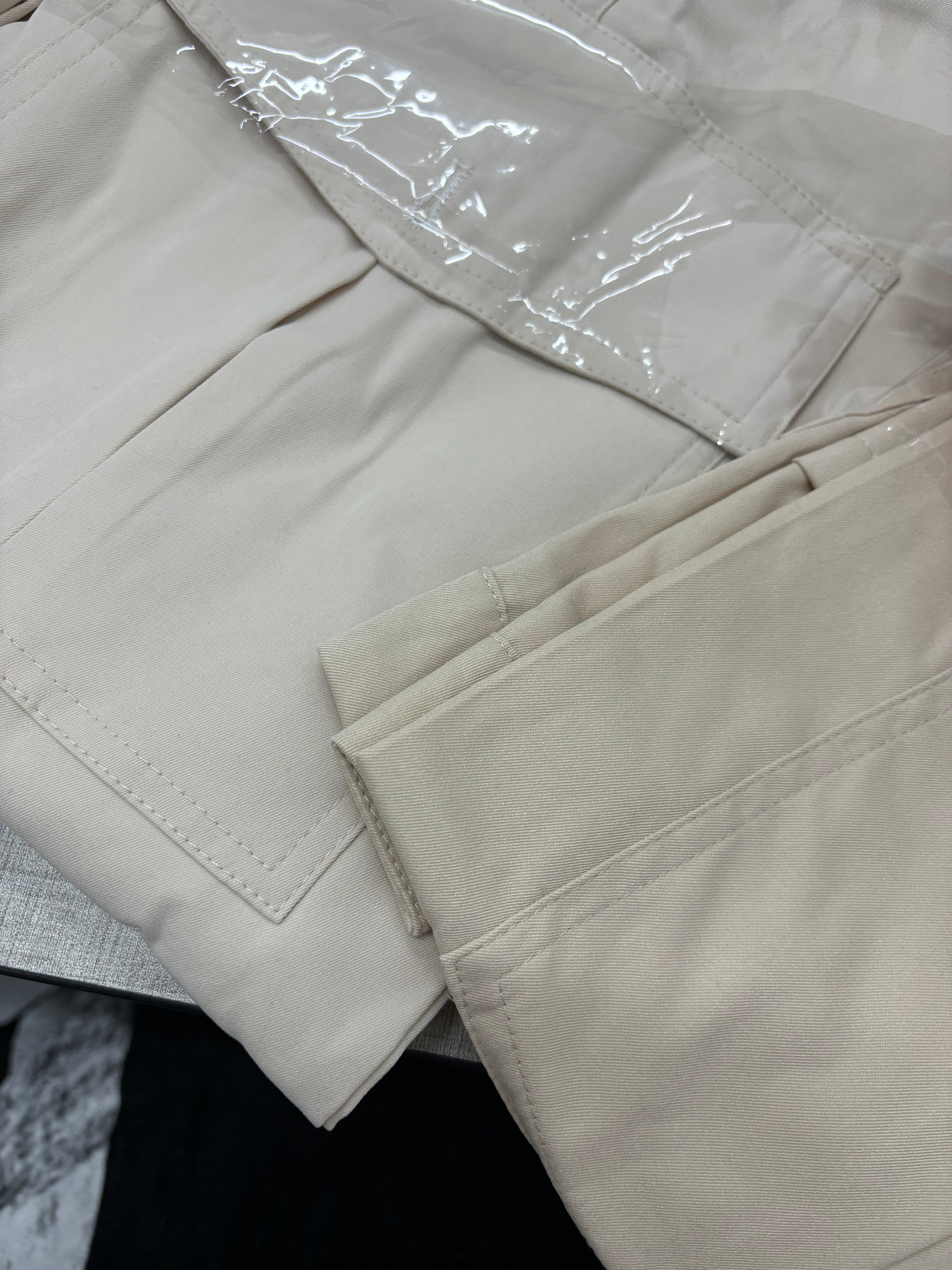 High-Waist Cargo Pants