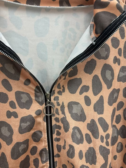 Relaxed Leopard Print Lounge Set