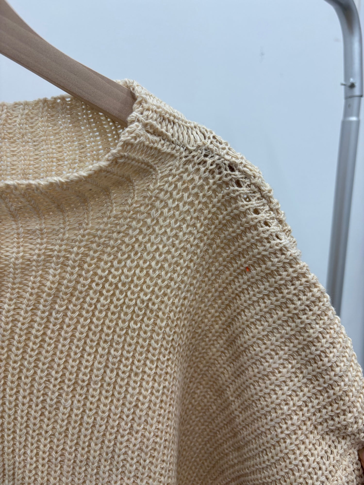 Relaxed Fit Cable Knit Sweater