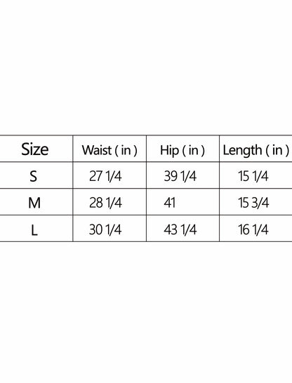 Elastic Waist Skirt with Utility Pockets