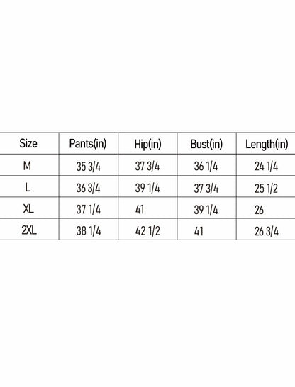 Heart Print Pajama Set