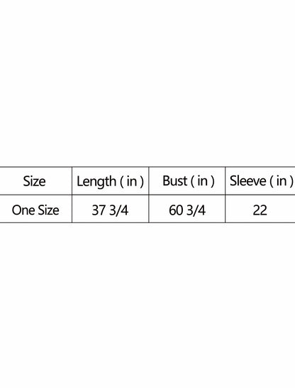 Faux Fur Trimmed Printed Cape